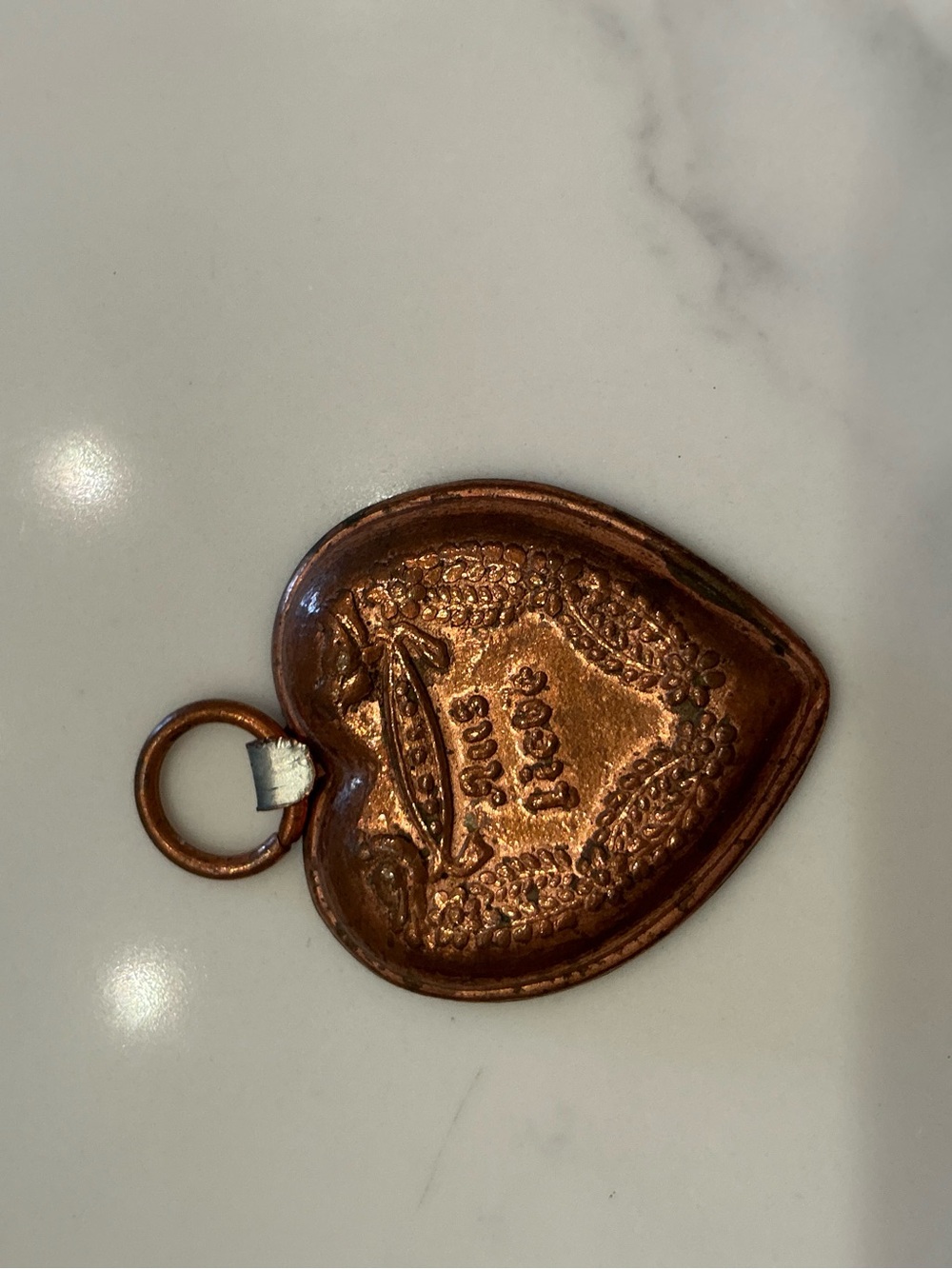 Copper Heart chocolate mold, mini